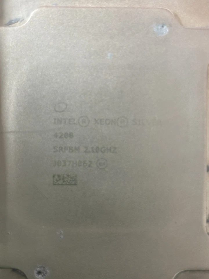 Intel Xeon Silver 4208 8-Core 2,1 GHz DDR4-2400 11 M 85 W (SRFBM) - Immagine 3 di 4