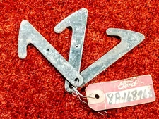 (Lot of 3) **NOS** 1949 FORD PASSENGER HOOD SAFETY CATCHES • ORIGINAL FORD PARTS