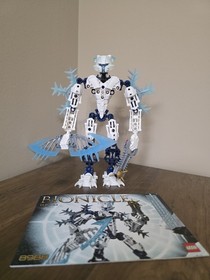 LEGO BIONICLE Glatorian (8988) Gelu 100% Complete W/ Instructions