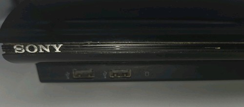 PlayStation 3 PS3 Super Slim CECH-4001B Console 250GB 4.83 Firmware - Leggi Disco* - Foto 3 di 18