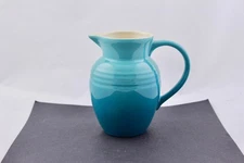 LE CREUSET CARIBBEAN SMALL PITCHER CREAMER 0.7L STONEWARE POTTERY - MINT