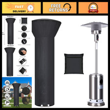 Waterproof Outdoor Patio Heater Cover - 89" Tall, 33" Dome, 19" Base Size