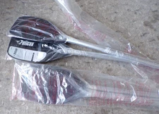 2 pack - Pelican - Junior Kayak Paddle - Black - 72 inch - Aluminum Shaft @dS