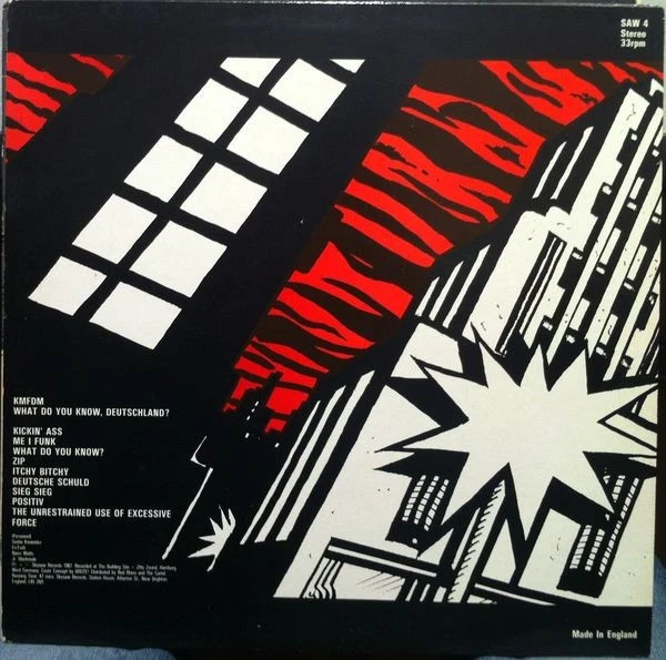 KMFDM - Que savez-vous Allemagne ? (LP) (Very Good Plus (VG+)) - 3749810290 - Photo 2/4
