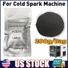 20x Cold Spark Machine Ti Powder 200g Bag 2-5M Range Stage Effect Outdoor/Indoor
