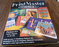 PrintMaster Platinum 8.0 For Windows 95/98 or Windows NT 4.0 Service Pack 3 