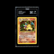 2000 WOTC Charizard 4/102 Base Set 2 Holo TAG 7 on eBay