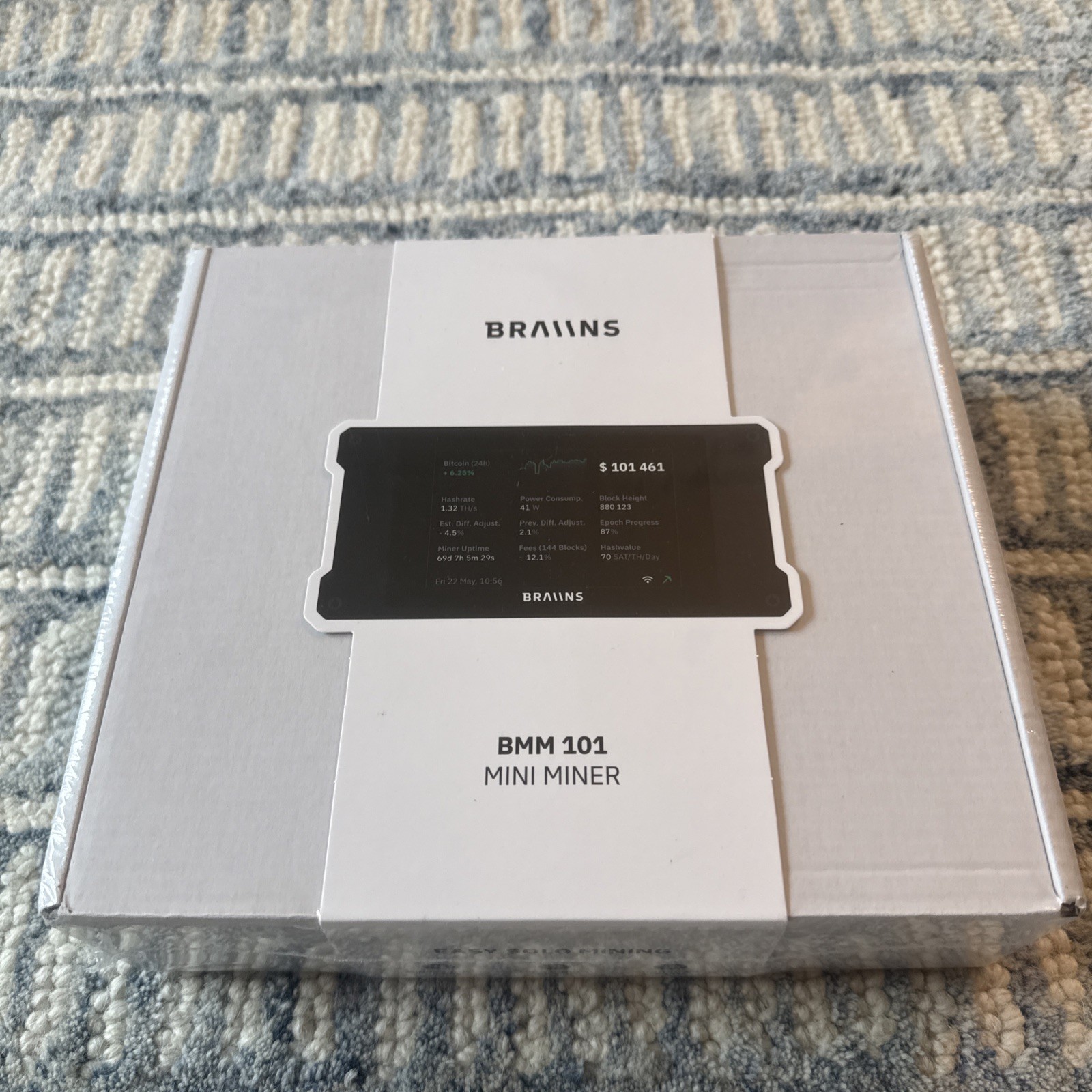 Braiins BMM 101 Mini Bitcoin Miner NEW-SEALED - US Shipping!!!