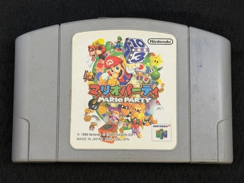 Mario Party - Nintendo 64 Game Japan Import NSTC-J - Grade A