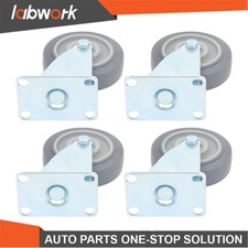Labwork 4 Pack 4 Inch Swivel Caster Wheels Heavy Duty With Diagonal Bar 1200 Lbs