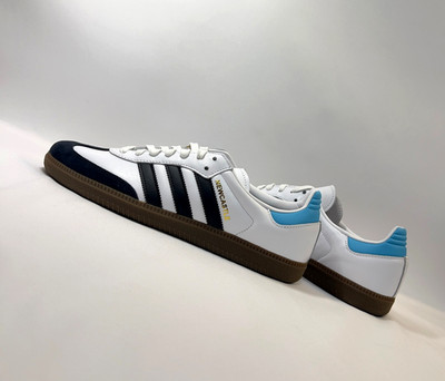 Adidas Originals Samba Licensed Unisex White Black Versatile Sneakers JQ4044 NWB