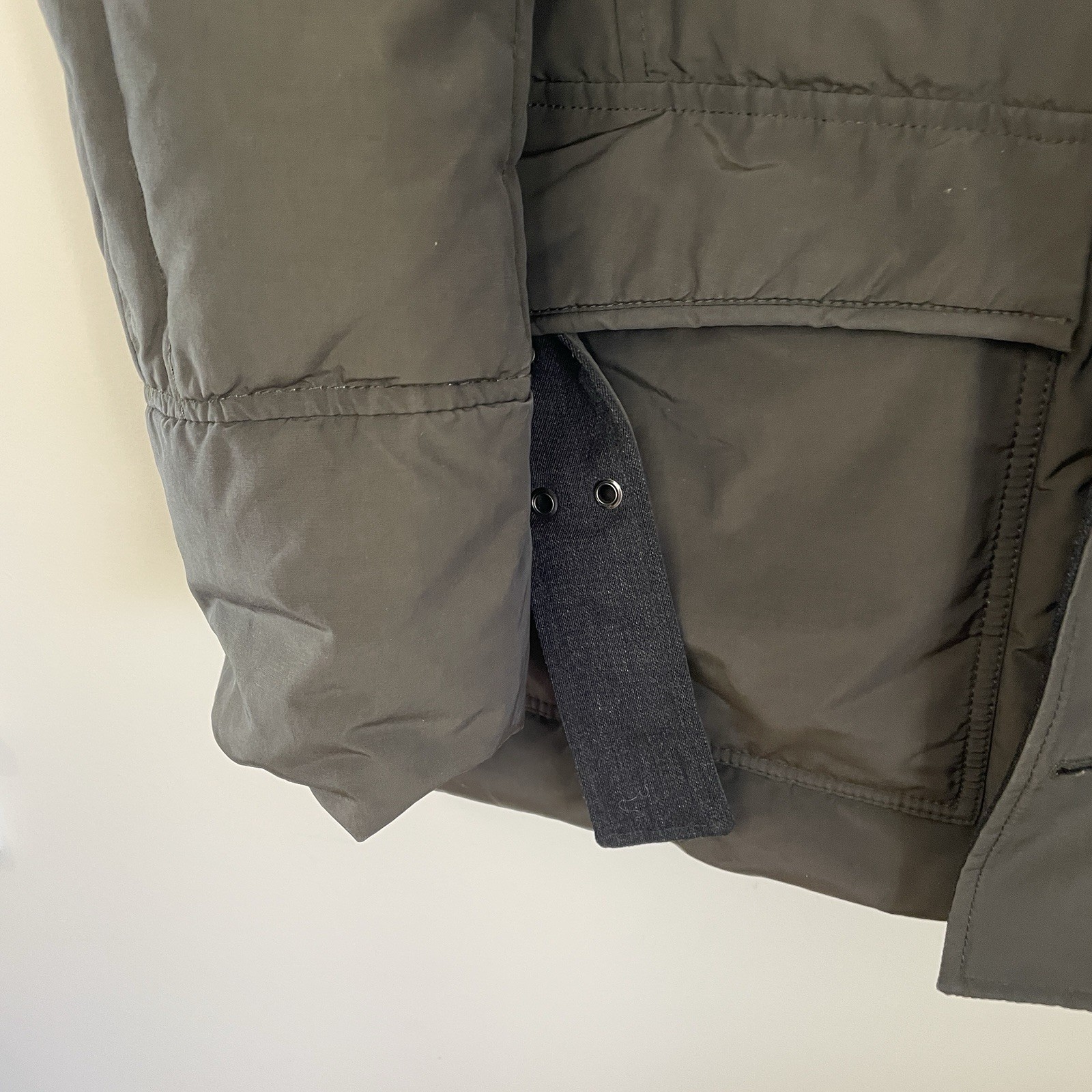 Peuterey Hurricane Goose Down Gray Jacket Parka H… - image 16