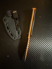 Montana Knife Company REPRODUCTION  Blackfoot 2.0 Fixed Blade - Blaze ORANGE — photo 6