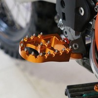 Breite FußRasten FüR KTM 125 150 200 250 300 350 400 450 500 530 EXC/EXC-F 98-16