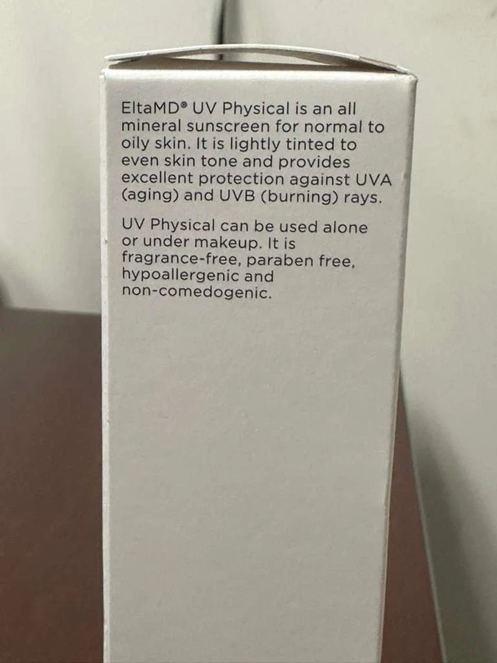 Elta MD TINTED UV Physical Broad Spectrum SPF 41 3 oz EXP 03/27 *New, Sealed* - Image 3 of 4