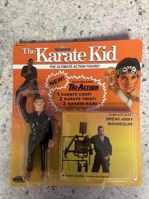 Custom 1986 Style Karate Kid Terry Silver Action Figure Remco NIB