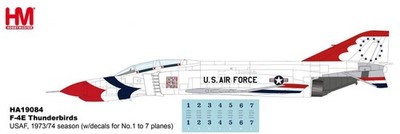 Hobby Master 1/72 HA19084 F-4E Phantom II Thunderbirds ''with decals'' AUF LAGER!!