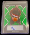 2026 Leaf  GREG ODEN Blazers Autograph Auto Green Refractor