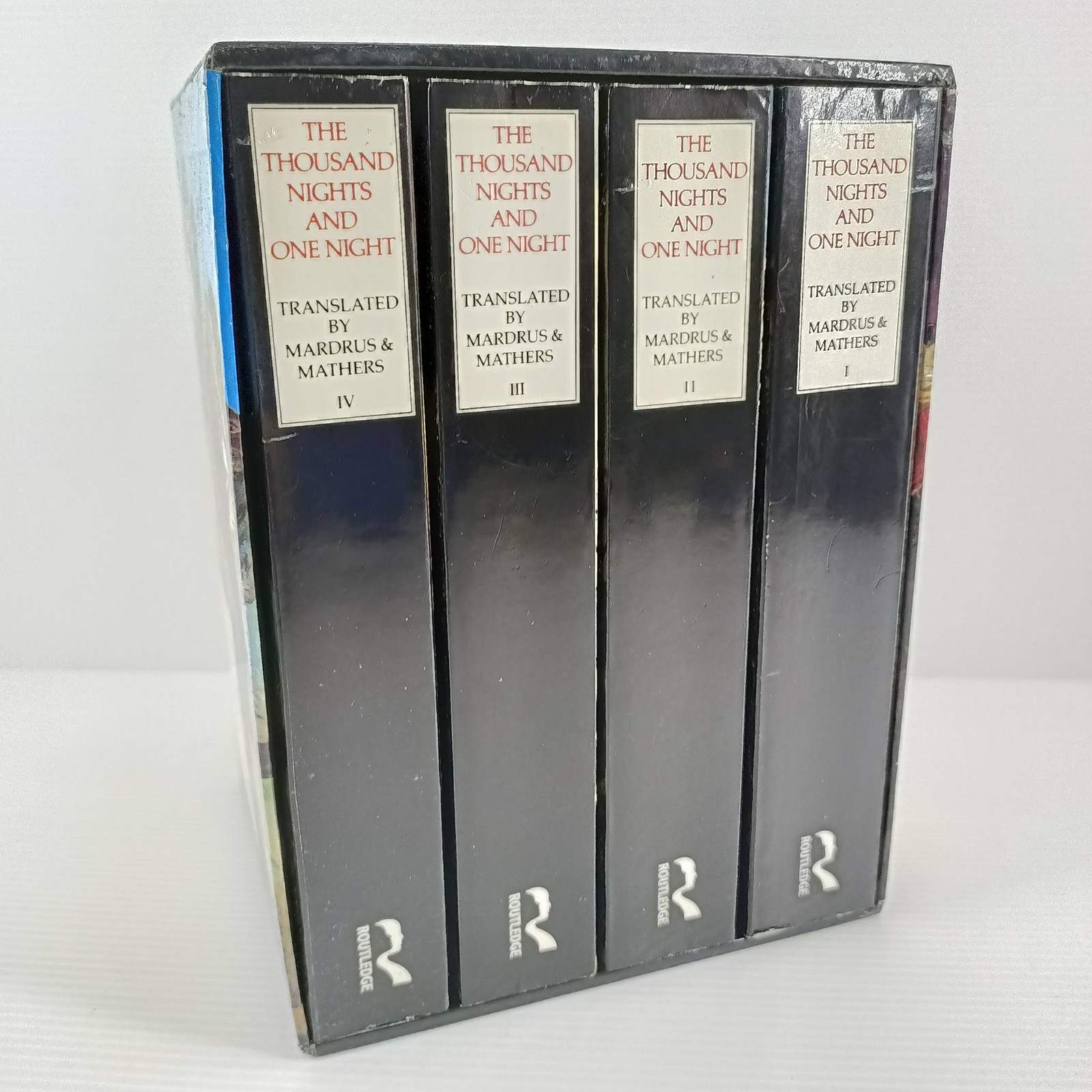 The Thousand Nights And One Night Book Set Vols I-IV Mardrus 1993 Boxset Books
