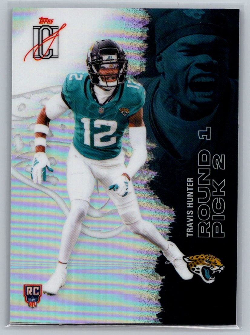 2025 Topps Signature Class #224 Travis Hunter Chrome Refractor