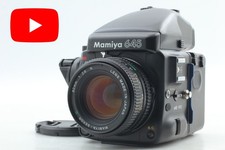  Near MINT Mamiya 645 Pro Film Camera AE Finder 80mm f2.8 N Lens 120 Back JAPAN