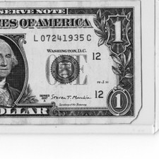 $1 BIRTHDAY NOTE "07241935"; JULY 24, 1935