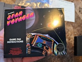 Nintendo NES Star Voyager CIB Mega Rare Hangtab 5 Screw Collector Quality 