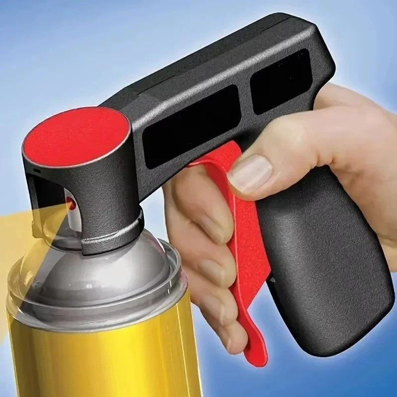 Portable Spray Paint Handle Universal Reusable Aerosol Can Trigger Grip Tool