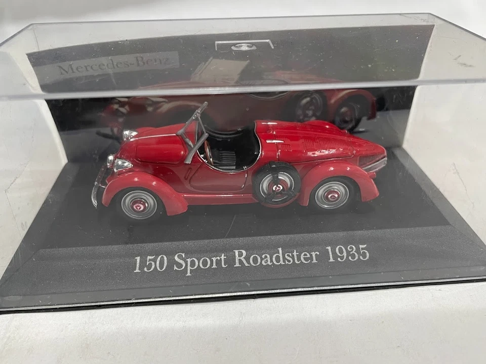 Mercedes Benz 150 Sport Roadster 1935 1:43 Ixo Altaya Diecast Coche - Imagen 2 de 2