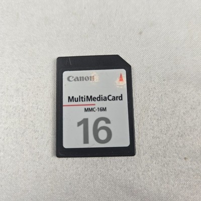 Canon Multi Media Card 16MB Camera Memory Card MMC-16M