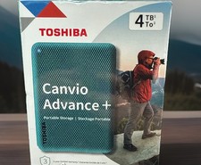 Toshiba Canvio Advance + Portable External HD USB 4TB BRAND NEW!!!!!!!!!!
