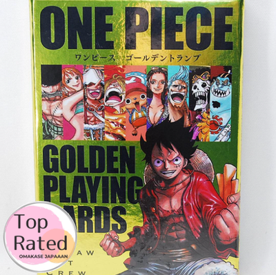 One Piece Golden Cards Jump Festa Limited Unopened Playing Card