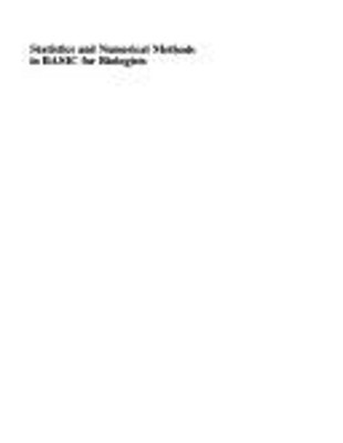 Statistik Und Numerische Methoden In BASIC Für Biologen T. D., L
