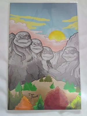 TMNT #8 Dan Parent Exclusive Virgin Ltd 290/450 NM With Coa