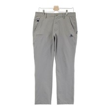 Size: 82 LE COQ GOLF Long Pants Gray 240101542825 Wear Men's Stost Used STST-0