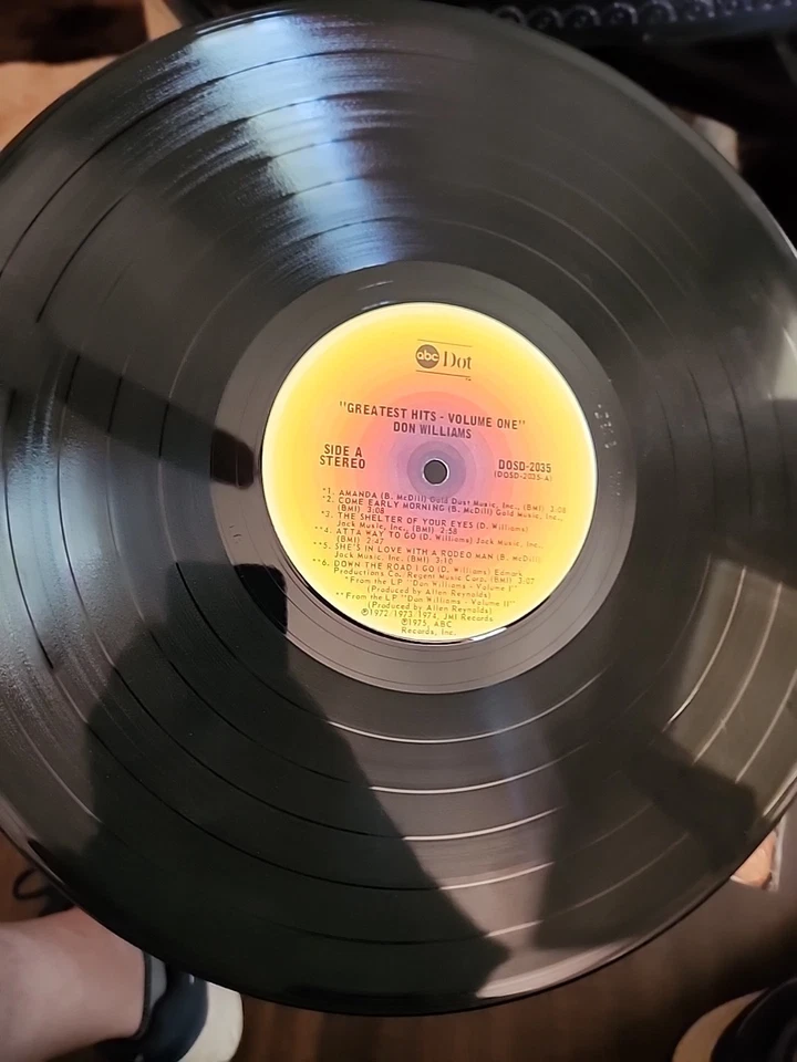 Don Williams Greatest Hits 1975 Country Vinyl LP ABC Records 2035 Foto 3 de 4