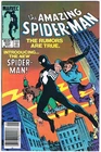 Lot of 10 Consecutive Amazing Spider-Man Comics 250 - 259 1984 1st Black Costume