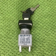 Rafi 1.20 123 25170 Keyed Switch 2 POSITION  4A 250V WITH 2 KEYS
