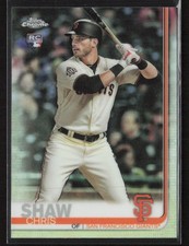Chris Shaw 2019 Topps Chrome #173 Refractor San Francisco Giants