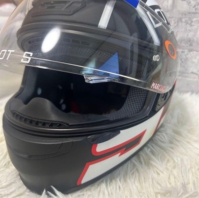 SHOEI Z-7 MARQUEZ BLACK ANT Full Face Helmet Size M 57cm Marc
