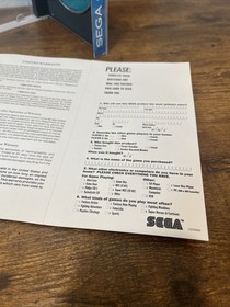 The Masked Rider: Kamen Rider ZO Sega CD 1994 AUTHENTIC W/Manual & Registration