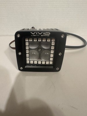 Vivid Light Bars lenses Off-road with LED lighting...(one piece)