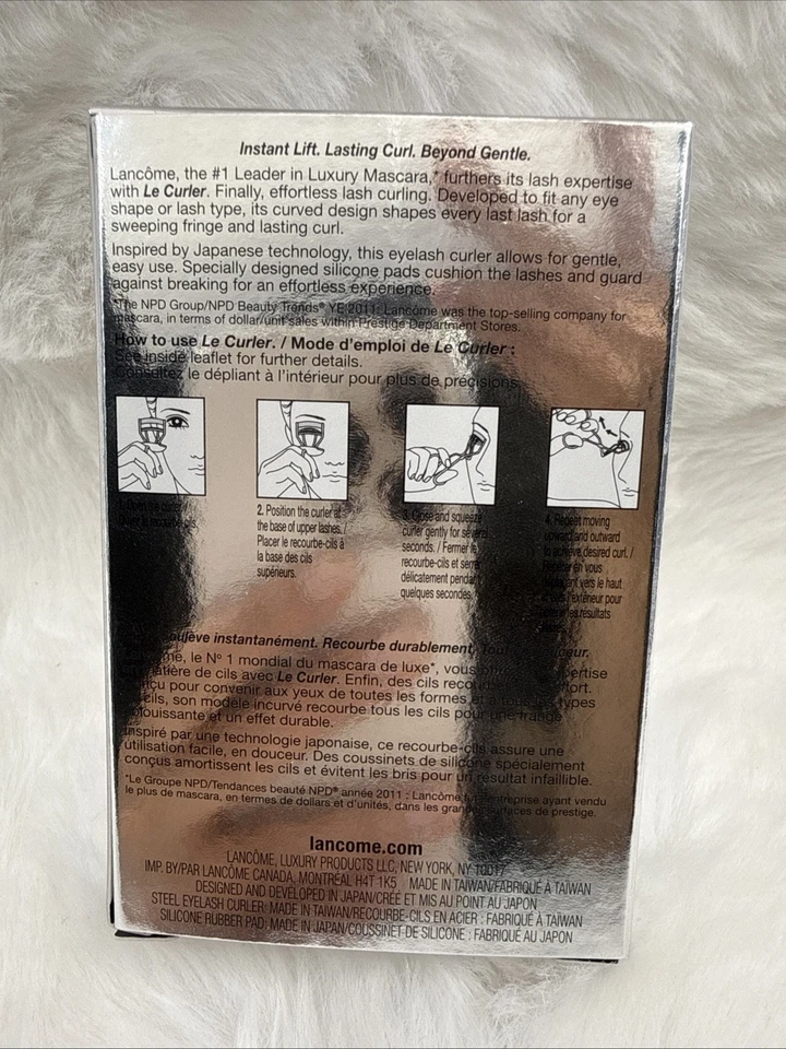 Lancome Le Curler - Effortless Eye Lash Design Eyelash Curler - NIB - Authentic - Image 3 of 3
