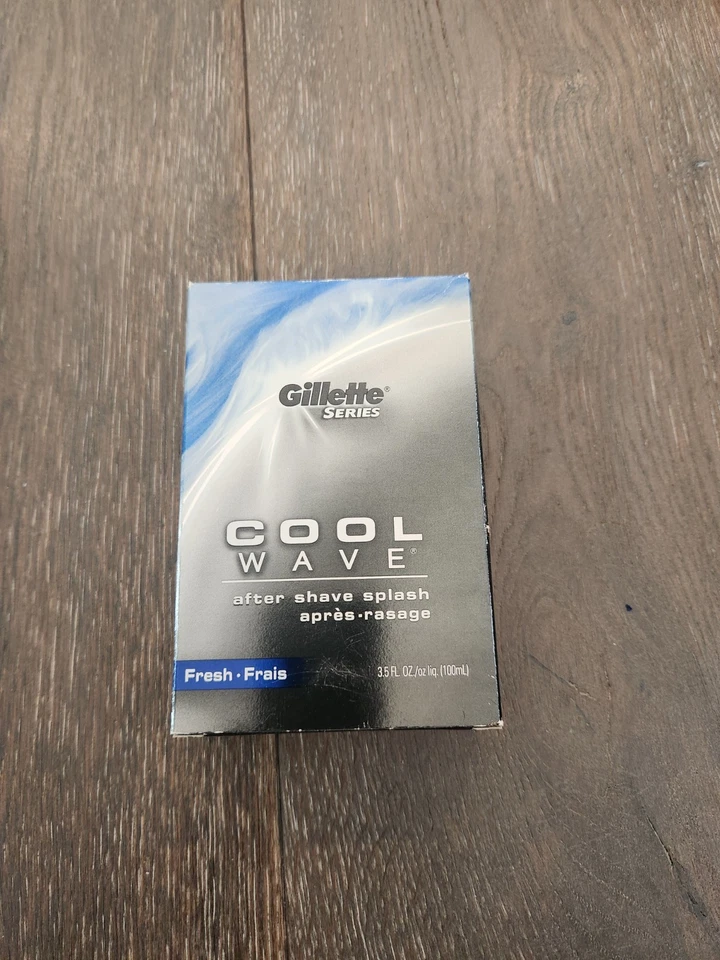 GILLETTE Series Cool Wave After Shave 3,5 OZ 100 ml (nuevo en caja) vintage (paquete de 3) Foto 3 de 4