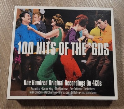 4 CD Box 100 Hits of 60's Digipack Not Now Music EX+/NM