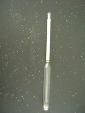TRIPLE SCALE WINE AND BEER HYDROMETER ALLA FRANCE