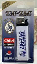 Vintage ZIG-ZAG ZIG ZAG Disposable LIGHTER Scripto in ORIGINAL Package