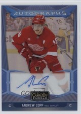 2024-25 O-Pee-Chee Platinum Blue Rainbow Auto Andrew Copp #BA-AC Auto s3e