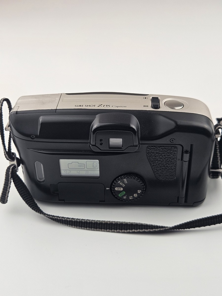 Canon Sure Shot Z135 Caption 35mm Film Camera 38-135mm Zoom SAF