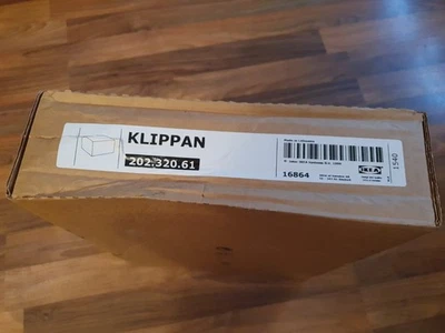 IKEA CLIPPAN - HOUSSE DE RECHANGE POUR TABOURET - DANSBO JAUNE/VERT + NEUF EMBALLAGE D'ORIGINE + 20232061 - Photo 1/4